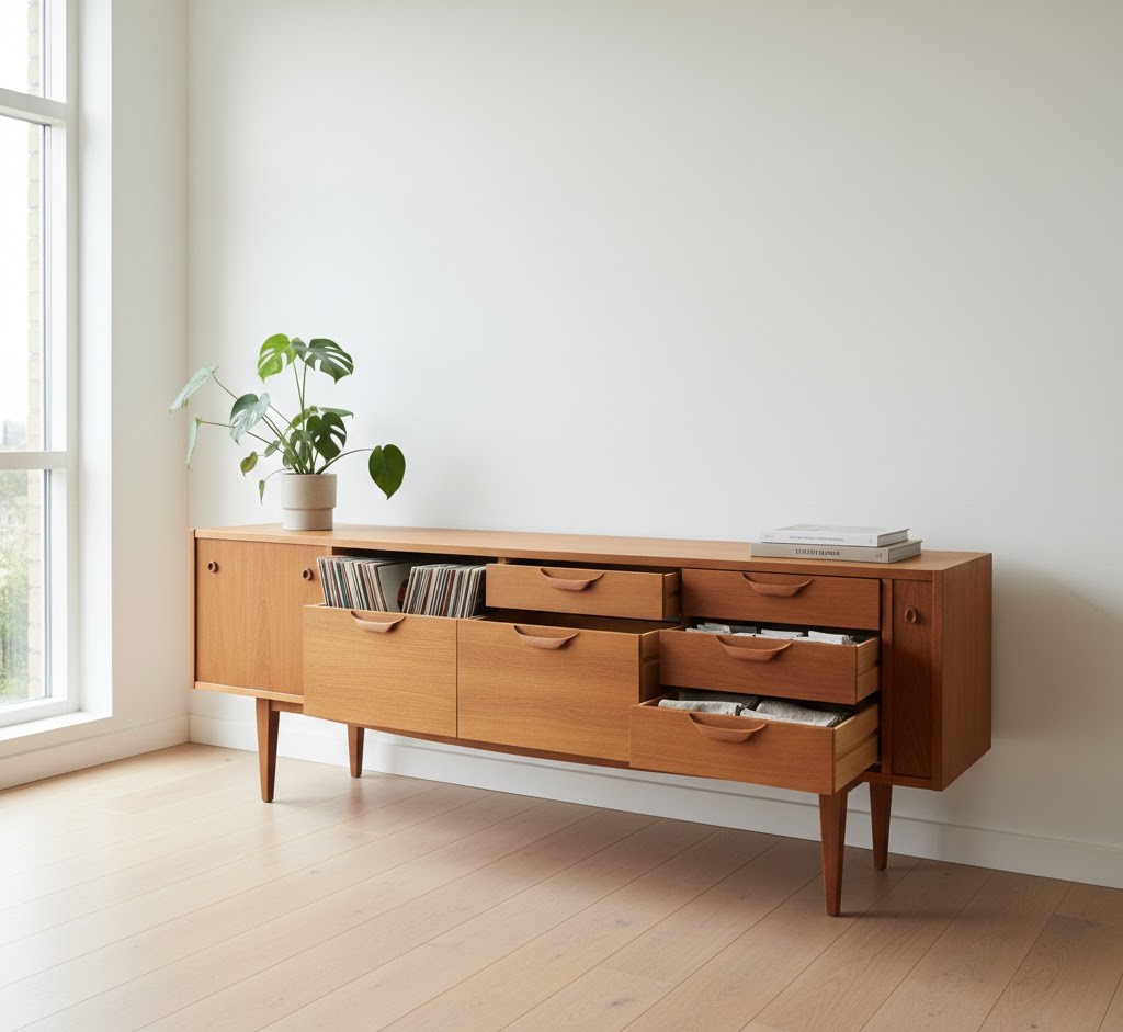 Restored furniture detail